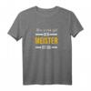 Alles wird gut der Meister ist jetzt da Handwerker Meister T-Shirt – Lustiges Geschenk zur Meisterprüfung für Handwerker & Bauarbeiter
