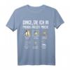 Katzen Dinge die ich in meiner Freizeit mache Katze Damen T-Shirt - Süßes Geschenk für Katzenliebhaberinnen, Mütter & Kinder