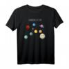 Sonnensystem T-Shirt mit Planeten, Sternen und Kometen - Perfekt für Kinder, Astronomie-Fans und Weltraumbegeisterte
