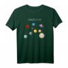 Sonnensystem T-Shirt mit Planeten, Sternen und Kometen - Perfekt für Kinder, Astronomie-Fans und Weltraumbegeisterte