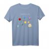 Sonnensystem T-Shirt mit Planeten, Sternen und Kometen - Perfekt für Kinder, Astronomie-Fans und Weltraumbegeisterte