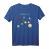 Sonnensystem T-Shirt mit Planeten, Sternen und Kometen - Perfekt für Kinder, Astronomie-Fans und Weltraumbegeisterte