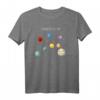 Sonnensystem T-Shirt mit Planeten, Sternen und Kometen - Perfekt für Kinder, Astronomie-Fans und Weltraumbegeisterte