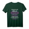 Wenn ich in die Hölle komme flüstert der Teufel Herrin T-Shirt – Lustiges Geschenk für Mütter, Ehefrauen & Frauen mit Humor zum Muttertag, Geburtstag oder Weihnachten
