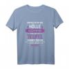 Wenn ich in die Hölle komme flüstert der Teufel Herrin T-Shirt – Lustiges Geschenk für Mütter, Ehefrauen & Frauen mit Humor zum Muttertag, Geburtstag oder Weihnachten