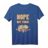 Lustiges Faultier T-Shirt NOPE NOT TODAY – Das perfekte Chill-Out Geschenk für Tierfreunde, Familie & Freunde