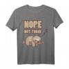 Lustiges Faultier T-Shirt NOPE NOT TODAY – Das perfekte Chill-Out Geschenk für Tierfreunde, Familie & Freunde
