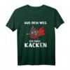 Lustiges Kackhaufen T-Shirt mit Spruch - Aus dem Weg, ich muss kacken! Perfektes Geschenk für Freunde und Humorliebhaber