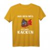 Lustiges Kackhaufen T-Shirt mit Spruch - Aus dem Weg, ich muss kacken! Perfektes Geschenk für Freunde und Humorliebhaber
