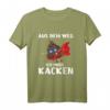 Lustiges Kackhaufen T-Shirt mit Spruch - Aus dem Weg, ich muss kacken! Perfektes Geschenk für Freunde und Humorliebhaber