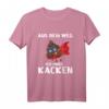 Lustiges Kackhaufen T-Shirt mit Spruch - Aus dem Weg, ich muss kacken! Perfektes Geschenk für Freunde und Humorliebhaber