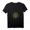 Damen Blume des Lebens Chakra Sacred Geometry T-Shirt mit V-Ausschnitt - Spirituelles Geschenk für Meditation, Yoga & Esoterik