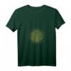 Damen Blume des Lebens Chakra Sacred Geometry T-Shirt mit V-Ausschnitt - Spirituelles Geschenk für Meditation, Yoga & Esoterik
