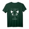 Schlafshirt - Ich schnarche nicht, ich schnurre – Lustiges Katzen T-Shirt für Katzenliebhaber, Freunde & Familie, perfekt für Weihnachten & Geburtstag
