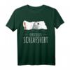 Offizielles Graupapagei Schlafshirt – Lustiges Vogel-Liebhaber Schlafshirt für Morgenmuffel, Langschläfer & Bettliebhaber