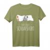 Offizielles Graupapagei Schlafshirt – Lustiges Vogel-Liebhaber Schlafshirt für Morgenmuffel, Langschläfer & Bettliebhaber