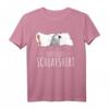 Offizielles Graupapagei Schlafshirt – Lustiges Vogel-Liebhaber Schlafshirt für Morgenmuffel, Langschläfer & Bettliebhaber