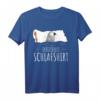 Offizielles Graupapagei Schlafshirt – Lustiges Vogel-Liebhaber Schlafshirt für Morgenmuffel, Langschläfer & Bettliebhaber