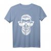 Trendy Schädel mit Bart und Sonnenbrille T-Shirt – Perfektes Geschenk für Bartträger, Skelette- und Halloween-Fans