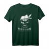 Oktoberfest Totenschädel Skull Servus Bart Filzhut T-Shirt – Originelles Trachten-Outfit für Wiesn, Kirmes & Volksfeste, Perfekt als Geschenk für Männer & Frauen