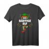 Herren Bärtige Elf Lustiges Bart Weihnachts-Elf Xmas T-Shirt – Perfektes Geschenk für Bartträger zu Weihnachten und Festtagsfeiern
