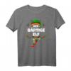 Herren Bärtige Elf Lustiges Bart Weihnachts-Elf Xmas T-Shirt – Perfektes Geschenk für Bartträger zu Weihnachten und Festtagsfeiern