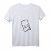 The Simpsons Bart Simpson T-Shirt mit V-Ausschnitt - Lustiges Official Merchandise für Fans