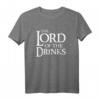 Funny Barkeeper Shirt: Der Herr Der Getränke – Lustiges T-Shirt mit Spruch für Barkeeper und Bar-Profis