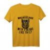 Who Needs Hair With A Beard Like This Männer Mit Bart Glatze T-Shirt – Cooles Outfit für Männer mit Vollbart und Glatze