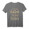 Vater Tattoo Bärte T-Shirt – Perfektes Geschenk für trendige Väter zum Vatertag & Geburtstag