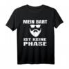 Herren Mein Bart ist keine Phase T-Shirt – Lustiges Bartträger Shirt für Bartliebhaber, Vollbart & Schnauzer, ideales Geschenk für Männer mit Bart
