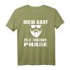 Herren Mein Bart ist keine Phase T-Shirt – Lustiges Bartträger Shirt für Bartliebhaber, Vollbart & Schnauzer, ideales Geschenk für Männer mit Bart