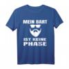 Herren Mein Bart ist keine Phase T-Shirt – Lustiges Bartträger Shirt für Bartliebhaber, Vollbart & Schnauzer, ideales Geschenk für Männer mit Bart