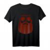 Herren Lustiges Bart Spruch T-Shirt - Respect the Beard Geschenk für Papas, Väter, Friseure & Bartliebhaber