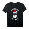 Herren HapOwl Weihnachts T-Shirt – Lustiges Bart Druck Outfit für Weihnachten, Partnerlook & Eyecatcher für Männer
