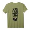 Yes I Am Muslim Bart T-Shirt - Tolle Geschenkidee für muslimische Brüder, Freunde und Familie