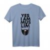 Yes I Am Muslim Bart T-Shirt - Tolle Geschenkidee für muslimische Brüder, Freunde und Familie
