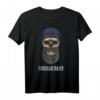 Unrasierbar Geschenk Mann Bart lustig Beard Skull Totenkopf T-Shirt – Originelles Geschenk für Bartträger, Biker und Barber