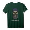 Unrasierbar Geschenk Mann Bart lustig Beard Skull Totenkopf T-Shirt – Originelles Geschenk für Bartträger, Biker und Barber