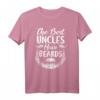 Funny Onkel: The Best Uncles Have Beards - Bart T-Shirt für Humorvolle Geschenke zum Vatertag & Geburtstag