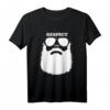 Herren Bart T-Shirt für Vollbart & Bartträger – Witziges Barber Design, Geschenkidee für Väter, Freunde & Ehemänner