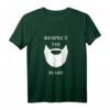 Respect The Beard Bart T-Shirt – Cooles Design, perfektes Geschenk für Bartliebhaber