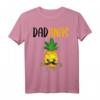 Lustiges Ananas Dad Papa T-Shirt mit Pflanze und Bart - Perfektes Geschenk zum Vatertag und Geburtstag für Männer
