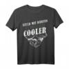 Väter Mit Bärten Sind Automatisch Cooler - Witziges Vatertag Bart Papa T-Shirt für Männer mit Humor