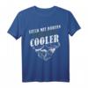 Väter Mit Bärten Sind Automatisch Cooler - Witziges Vatertag Bart Papa T-Shirt für Männer mit Humor