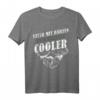 Väter Mit Bärten Sind Automatisch Cooler - Witziges Vatertag Bart Papa T-Shirt für Männer mit Humor