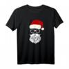 Weihnachten Santa Outfit mit Sonnenbrille, Bart und Nikolaus Mütze - Lustiges Weihnachts T-Shirt für Herren und Jugendliche, ideales Geschenk für Festlichkeiten
