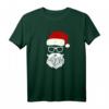 Weihnachten Santa Outfit mit Sonnenbrille, Bart und Nikolaus Mütze - Lustiges Weihnachts T-Shirt für Herren und Jugendliche, ideales Geschenk für Festlichkeiten