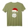 Weihnachten Santa Outfit mit Sonnenbrille, Bart und Nikolaus Mütze - Lustiges Weihnachts T-Shirt für Herren und Jugendliche, ideales Geschenk für Festlichkeiten
