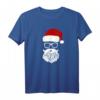Weihnachten Santa Outfit mit Sonnenbrille, Bart und Nikolaus Mütze - Lustiges Weihnachts T-Shirt für Herren und Jugendliche, ideales Geschenk für Festlichkeiten